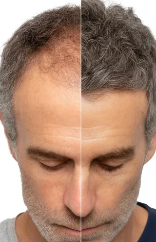 FUE haartransplantatie resultaat